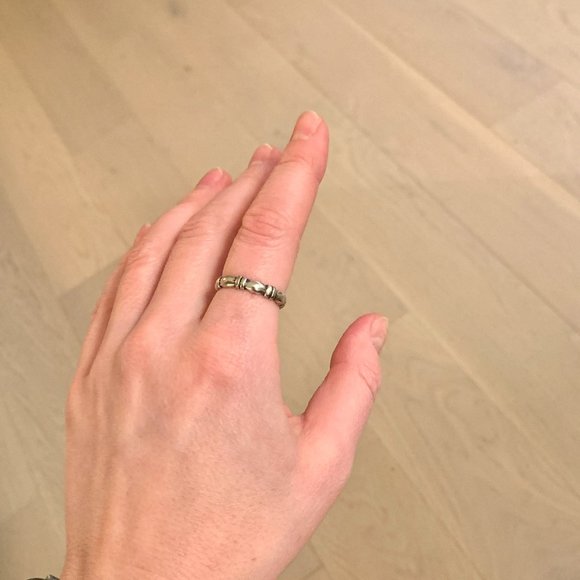 Sterling silver ring size 6.5 - Picture 1 of 4